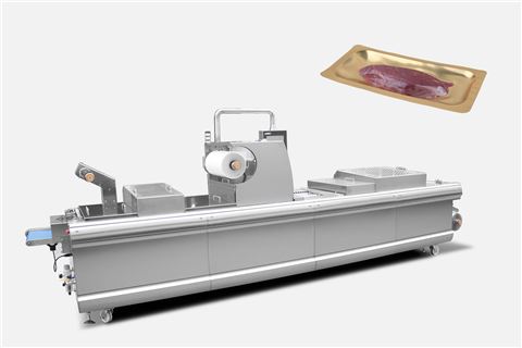 冷鮮肉全自動真空貼體包裝機(jī)
